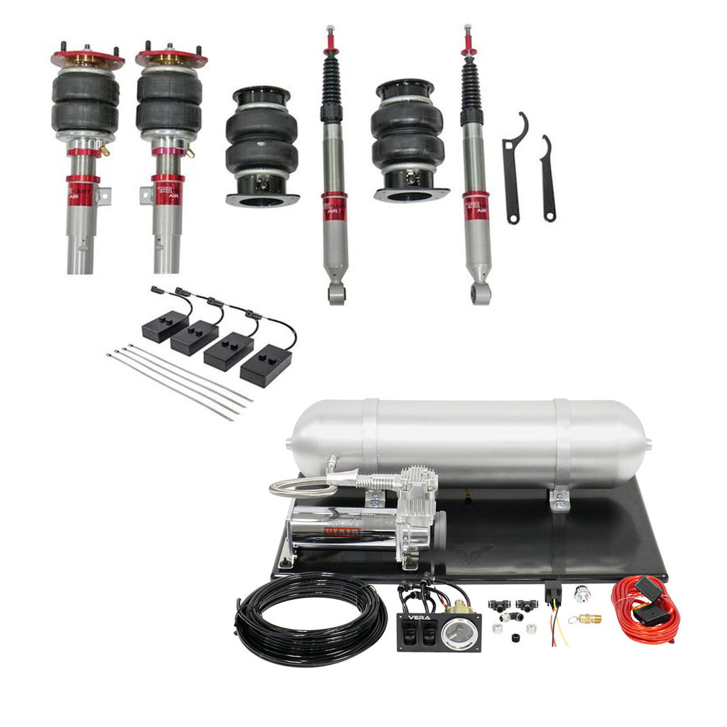 TruHart AirPlus Air Struts Plus ADS Modules w/ VERA Basic Management For 23-24 Acura Integra 18-24 Honda Accord 17-24 Honda Civic Si