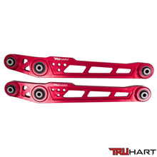 Load image into Gallery viewer, TruHart Rear Lower Control Arms Red For 96-00 Honda Civic