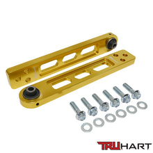 Load image into Gallery viewer, TruHart Rear Lower Control Arms Gold For 01-05 Honda Civic