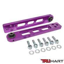 Load image into Gallery viewer, TruHart Rear Lower Control Arms Purple For 01-05 Honda Civic