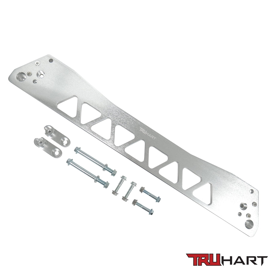 TruHart Subframe Brace Polished For 94-01 Acura Integra 92-95 Honda Civic