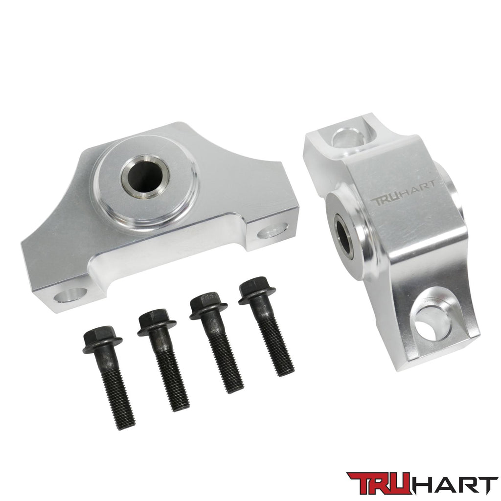 TruHart Torque Mounts Solid Billet Polished For 94-01 Integra 92-00 Civic 97-01 Honda CRV