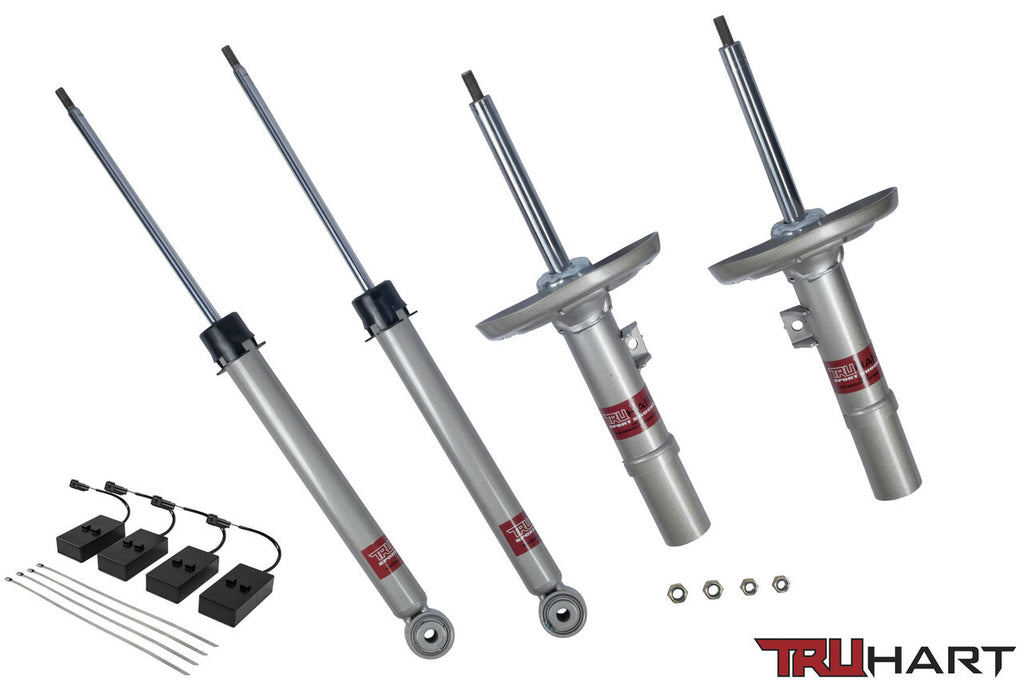 TruHart Sport Shocks with Bypass Modules 18-24 Honda Accord Truhart