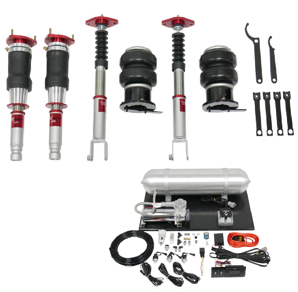 TruHart AirPlus Air Struts w/ VERA Evo Management For 06-10 Infiniti M35 RWD