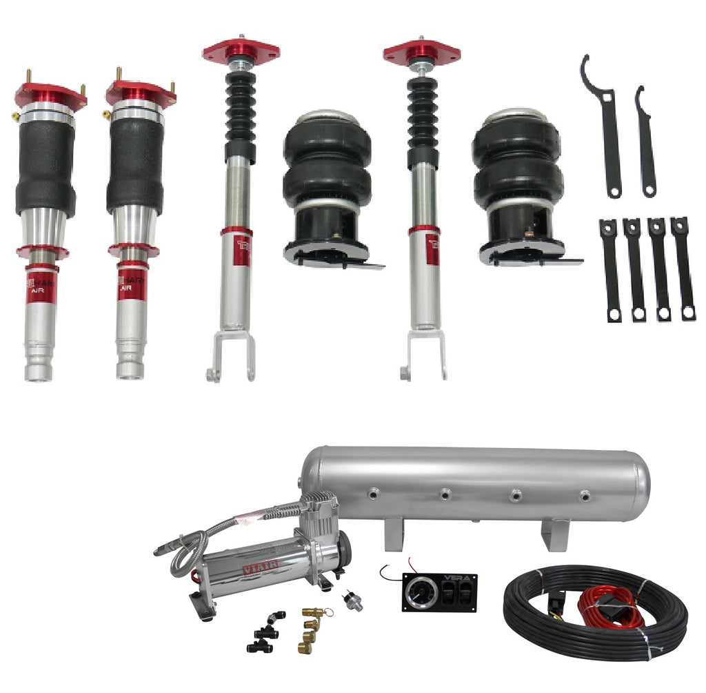 TruHart AirPlus Air Struts w/ VERA Essential Management For 03-08 Infiniti G35X 06-13 Infiniti G37X 06-10 Infiniti M35X 06-10 Infiniti M45X 14-15 Infiniti Q60 AWD