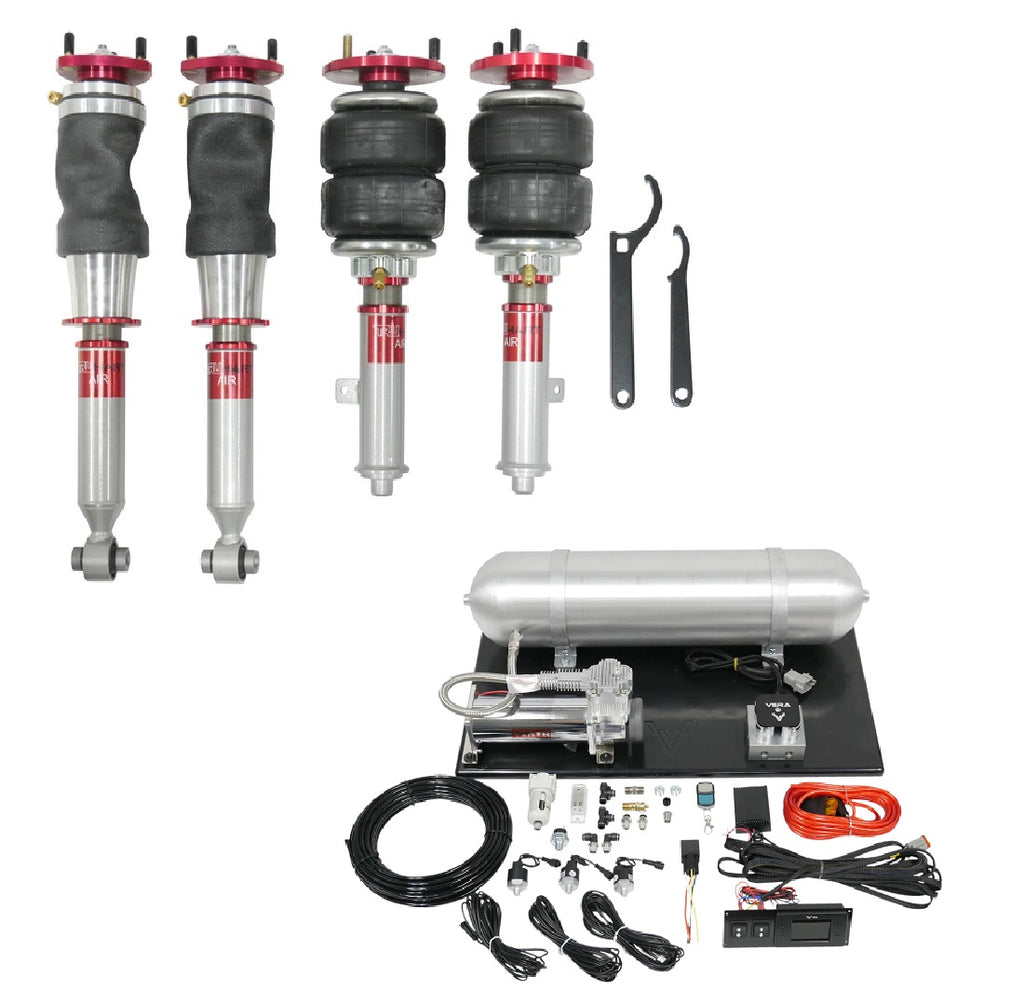 TruHart AirPlus Air Struts w/ VERA Evo Bluetooth Management For 06-12 Lexus GS300 / GS350 / GS430 06-13 Lexus IS250 / IS350 / IS-F AWD