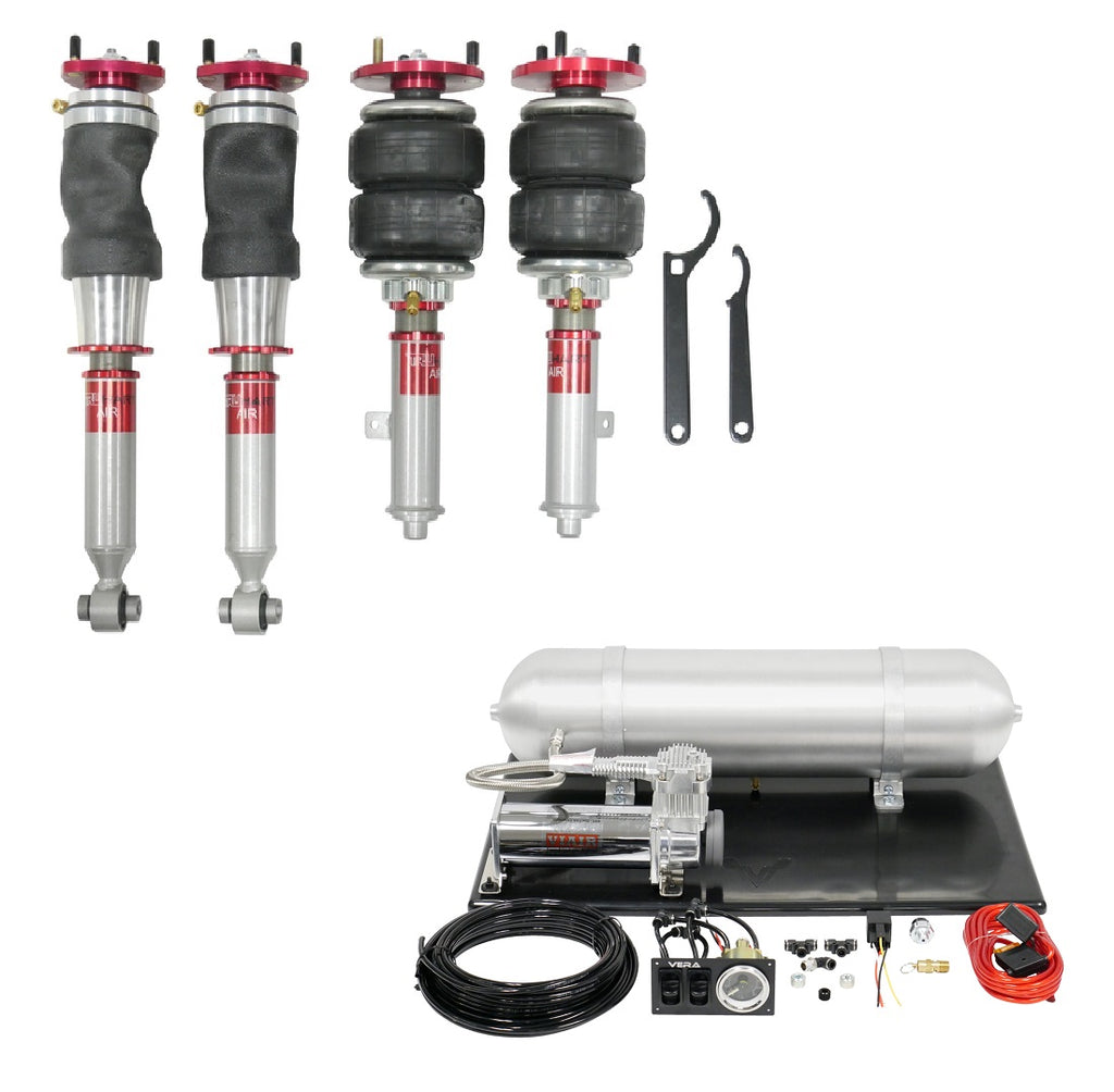 TruHart AirPlus Air Struts w/ VERA Basic Management For 06-12 Lexus GS300 / GS350 / GS430 06-13 Lexus IS250 / IS350 / IS-F AWD