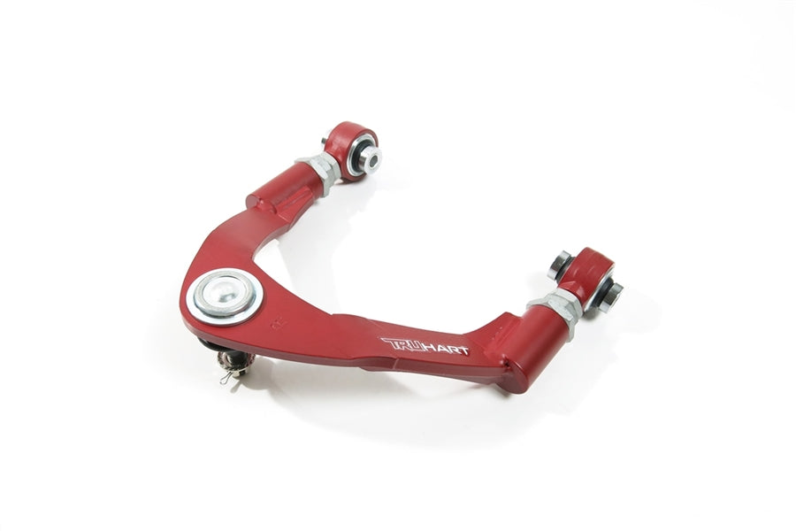 TruHart Front Camber Kit w/ Pillowball Bushings Extreme Negative Camber Red For 06-13 Lexus IS250 / IS350 / IS-F 06-12 Lexus GS300 / GS350 / GS430