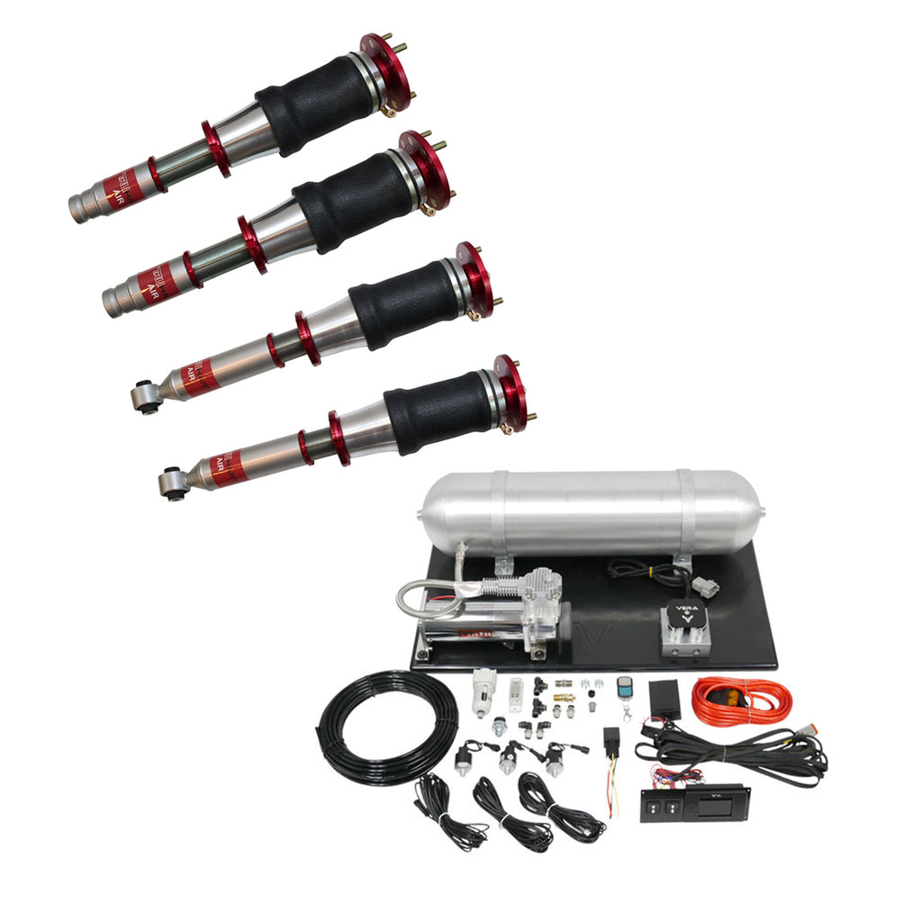 TruHart AirPlus Air Struts w/ VERA Evo Management For 90-05 Mazda Miata