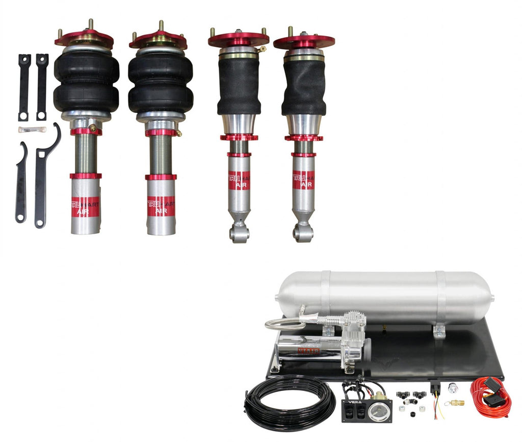 TruHart AirPlus Air Struts w/ VERA Basic Management For 08-15 Mitsubishi EVO X