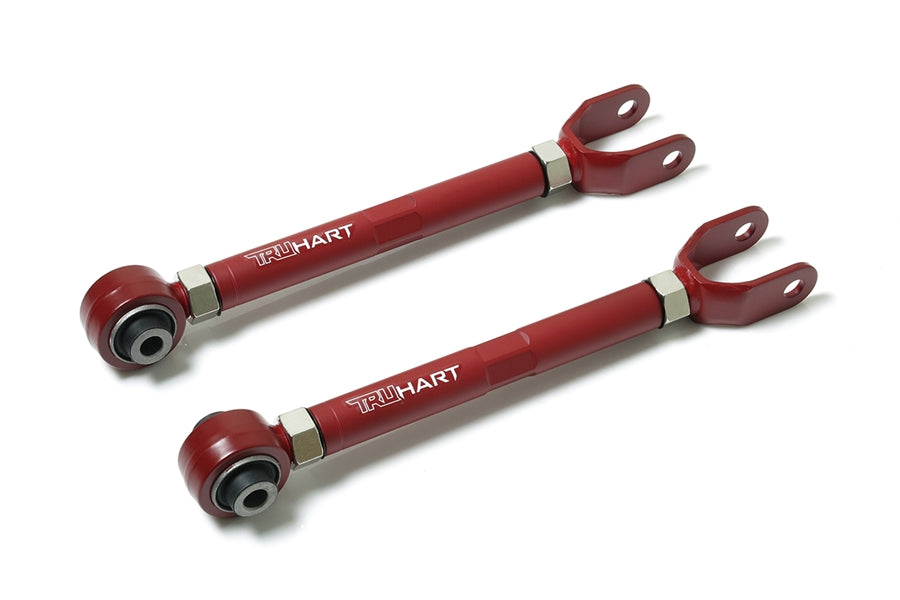 TruHart Rear Camber Kit Red For 06-08 Infiniti G35 09-13 Infiniti G37 06-10 Infiniti M35 06-10 Infiniti M45 15 Infiniti Q40 14 Infiniti A70 09-16 Nissan 370Z RWD
