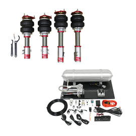 TruHart AirPlus Air Struts w/ VERA Element Management For 05-07 Subaru Impreza STI