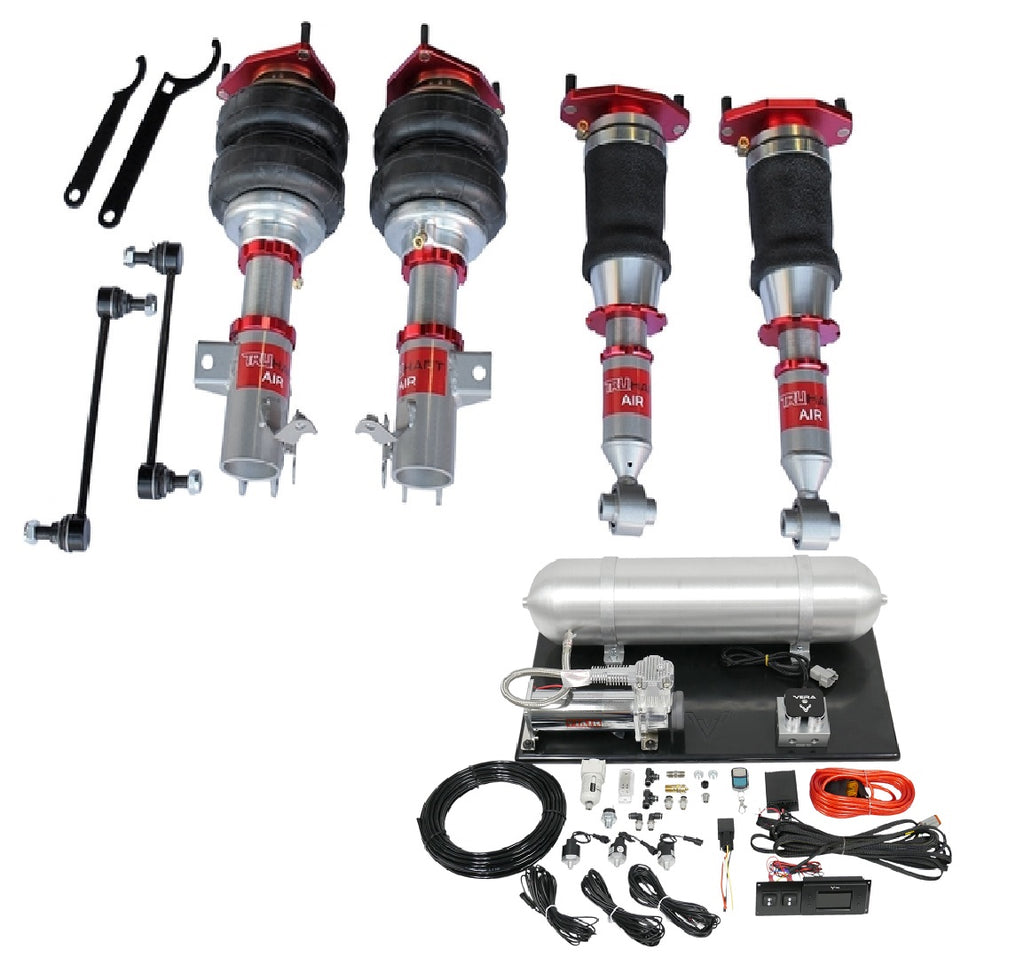 TruHart AirPlus Air Struts w/ VERA Evo Management For 12-17 Scion FRS 16+ Scion 86 12+ Subaru BRZ
