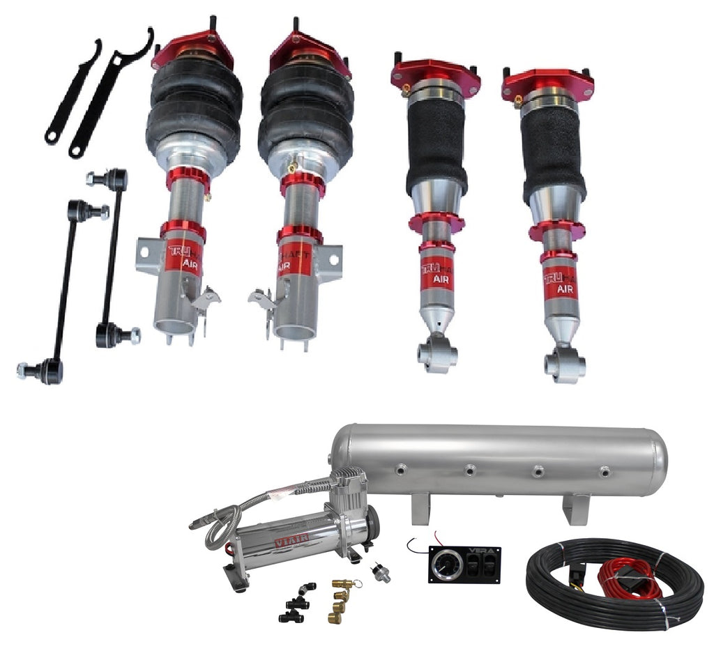 TruHart AirPlus Air Struts w/ VERA Essential Management For 12-17 Scion FRS 16+ Scion 86 12+ Subaru BRZ