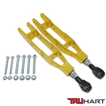 Load image into Gallery viewer, TruHart Rear Lower Control Arms Adjustable Anodized Gold For 12-21 Subaru BRZ 08-16 Subaru Impreza 10+ Subaru Legacy 08+ Subaru STI/ WRX 12-17 Scion FR-S