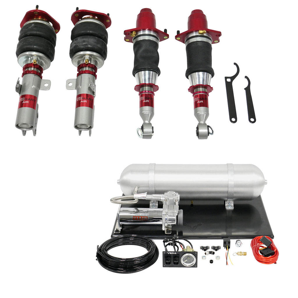 TruHart AirPlus Air Struts w/ VERA Basic Management For 03-08 Toyota Corolla