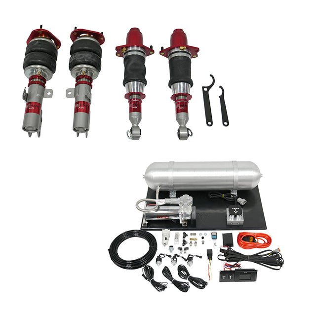 TruHart AirPlus Air Struts w/ VERA Element Management For 09-19 Toyota Corolla Sedan 03-13 Toyota Matrix FWD