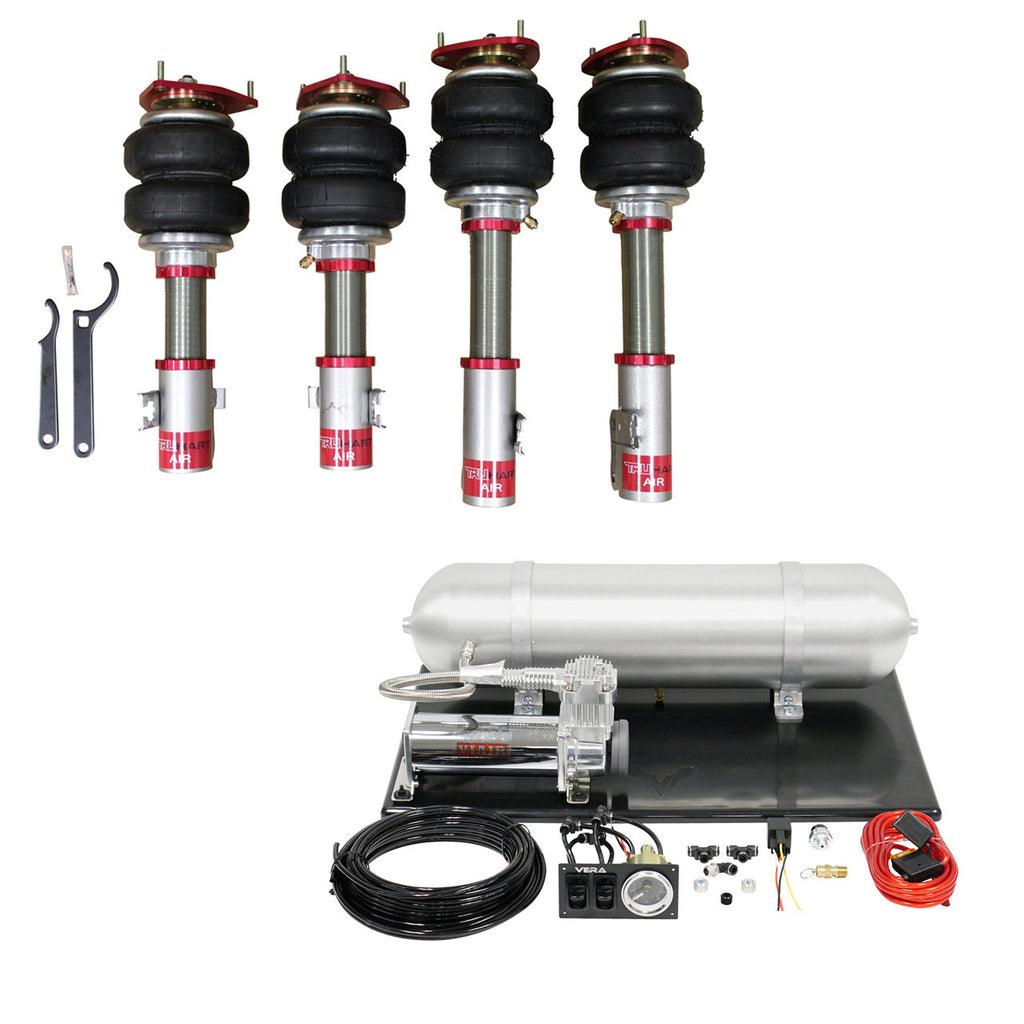 TruHart AirPlus Air Struts w/ VERA Basic Management For 12-17 Toyota Camry SE No Sport Limited Edition