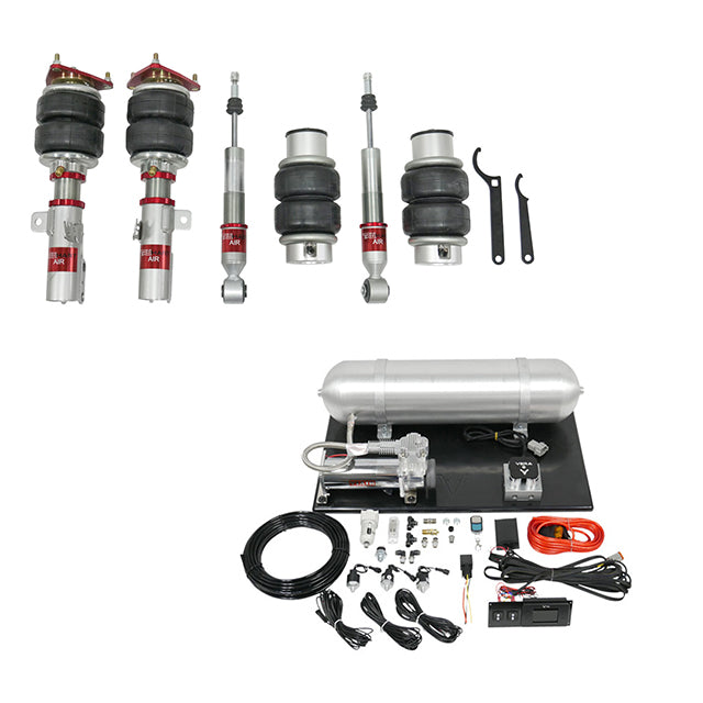 TruHart AirPlus Air Struts w/ VERA Evo Bluetooth Management For 18-21 Toyota Camry FWD