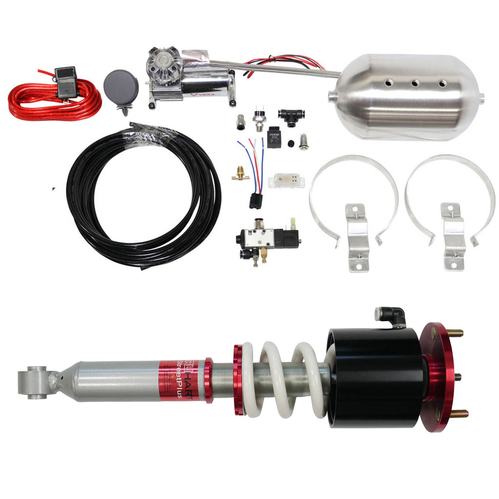 TruHart StreetPlus Coilovers w/ Front Air Cups Plus Gold Control System or 2018+ Toyota Camry FWD