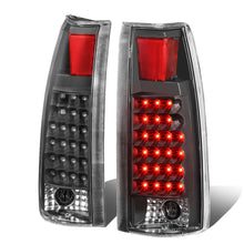 Load image into Gallery viewer, 89-90 Chevy C1500 C2500 C3500 K1500 K2500 K3500 LED Tail Lights Black