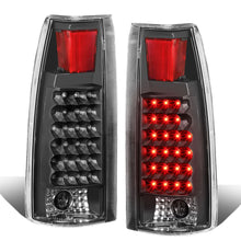 Load image into Gallery viewer, 89-90 Chevy C1500 C2500 C3500 K1500 K2500 K3500 LED Tail Lights Black