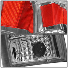 Load image into Gallery viewer, 89-90 Chevy C/K Series LED Tail Lights - Chrome/Clear