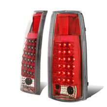 Load image into Gallery viewer, 89-90 Chevy C/K Series LED Tail Lights - Chrome/Red