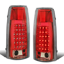 Load image into Gallery viewer, 89-90 Chevy C/K Series LED Tail Lights - Chrome/Red