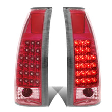 Load image into Gallery viewer, 89-90 Chevy C/K Series LED Tail Lights - Chrome/Red