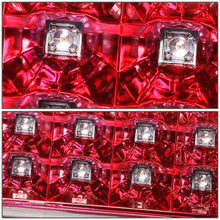 Load image into Gallery viewer, 89-90 Chevy C/K Series LED Tail Lights - Chrome/Red