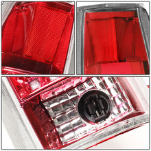 Load image into Gallery viewer, 89-90 Chevy C/K Series LED Tail Lights - Chrome/Red