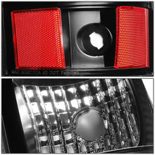 Load image into Gallery viewer, 03-07 Chevy Silverado GMC Sierra LED Tail Lights Black Clear