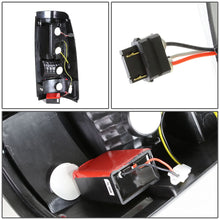 Load image into Gallery viewer, 03-07 Chevy Silverado GMC Sierra LED Tail Lights Black Clear