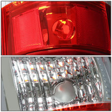 Load image into Gallery viewer, 03-07 Chevy Silverado GMC Sierra LED Tail Lights Chrome Red