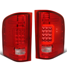 Load image into Gallery viewer, 07-14 Chevy Silverado GMC Sierra TRON Style C-Bar LED Tail Lights