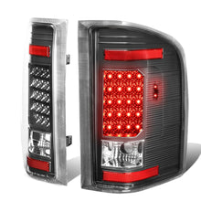 Load image into Gallery viewer, 07-14 Chevy Silverado GMC Sierra LED Tail Lights - Black/Clear