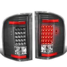 Load image into Gallery viewer, 07-14 Chevy Silverado GMC Sierra LED Tail Lights - Black/Clear