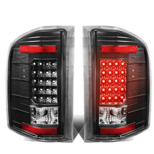 Load image into Gallery viewer, 07-14 Chevy Silverado GMC Sierra LED Tail Lights - Black/Clear
