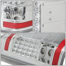 Load image into Gallery viewer, 07-14 Chevy Silverado GMC Sierra LED Tail Lights - Chrome/Clear