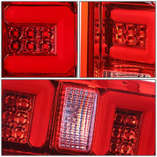 Load image into Gallery viewer, 14-19 Chevy Silverado GMC Sierra C-Bar Style LED Tail Lights Chrome/Red