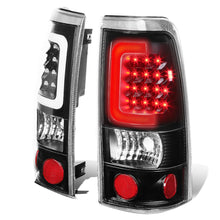 Load image into Gallery viewer, 99-02 Chevy Silverado / GMC Sierra C-Bar 3D U-Halo LED Tail Lights