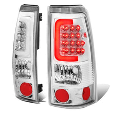 Load image into Gallery viewer, 99-03 Chevrolet Silverado Sierra C-Bar 3D U-Halo LED Tail Lights