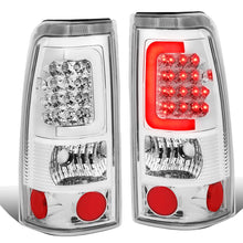 Load image into Gallery viewer, 99-03 Chevrolet Silverado Sierra C-Bar 3D U-Halo LED Tail Lights