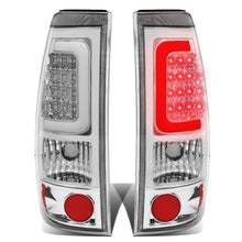 Load image into Gallery viewer, 99-03 Chevrolet Silverado Sierra C-Bar 3D U-Halo LED Tail Lights