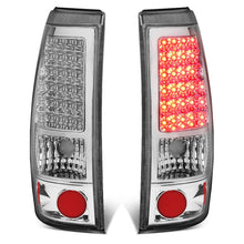 Load image into Gallery viewer, 99-03 Chevrolet Silverado Sierra LED Tail Lights Chrome Clear
