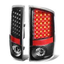 Load image into Gallery viewer, 02-06 Dodge Ram 1500/2500/3500 LED Tail Lights - Black/Clear