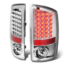 Load image into Gallery viewer, 02-06 Dodge Ram 1500 2500 3500 LED Tail Lights - Chrome/Clear