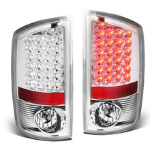 Load image into Gallery viewer, 02-06 Dodge Ram 1500 2500 3500 LED Tail Lights - Chrome/Clear