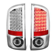 Load image into Gallery viewer, 02-06 Dodge Ram 1500 2500 3500 LED Tail Lights - Chrome/Clear